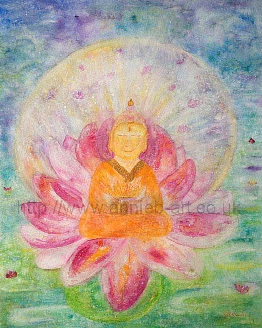 Happy Buddha Painting at PaintingValley.com | Explore collection of ...