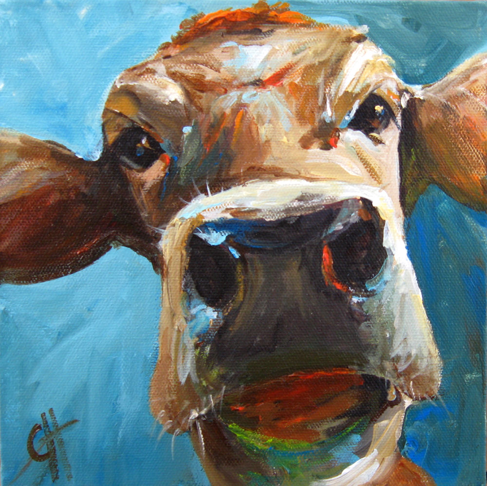 1000x998 Carihumphry Cari Humphry Page 3 - Happy Cow Painting