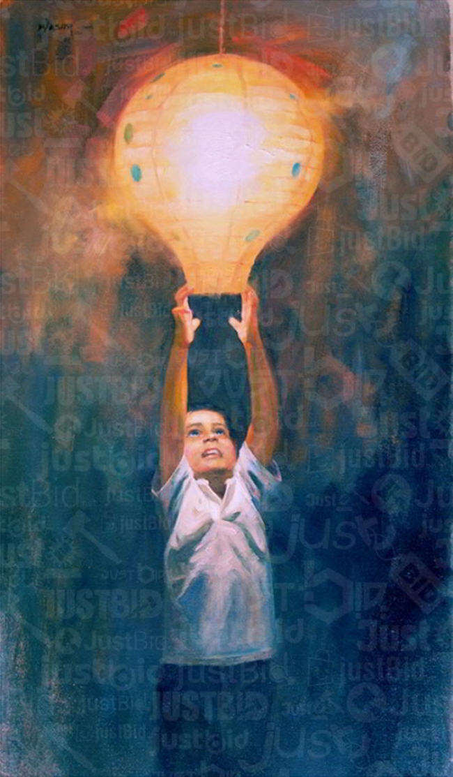 650x1113 Happy Diwali - Happy Diwali Painting