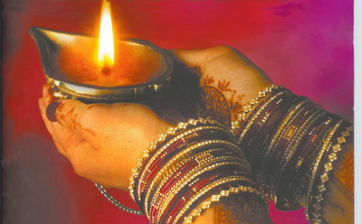 400x248 Wishing You A Happy Diwali - Happy Diwali Painting