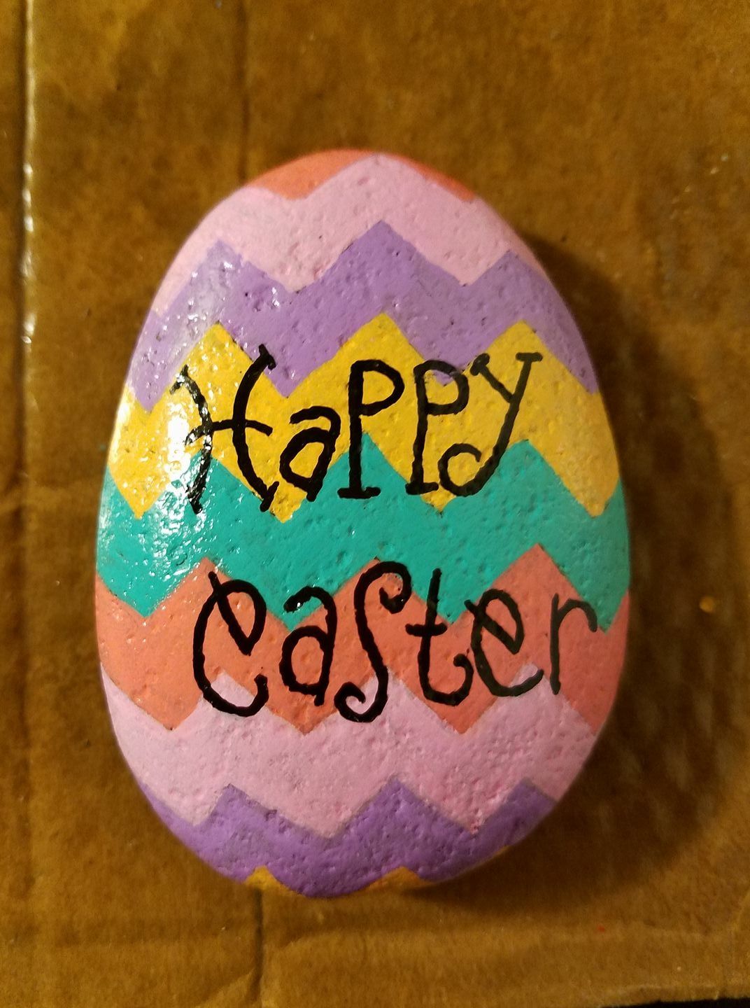 1072x1440 Happy Easter Rock, Egg, Shell Painting Amp Decopauge. - Happy Easter Painting