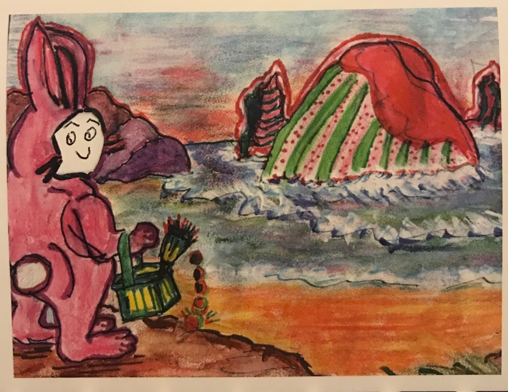 1024x790 Happy Easter Ann Fontaine - Happy Easter Painting