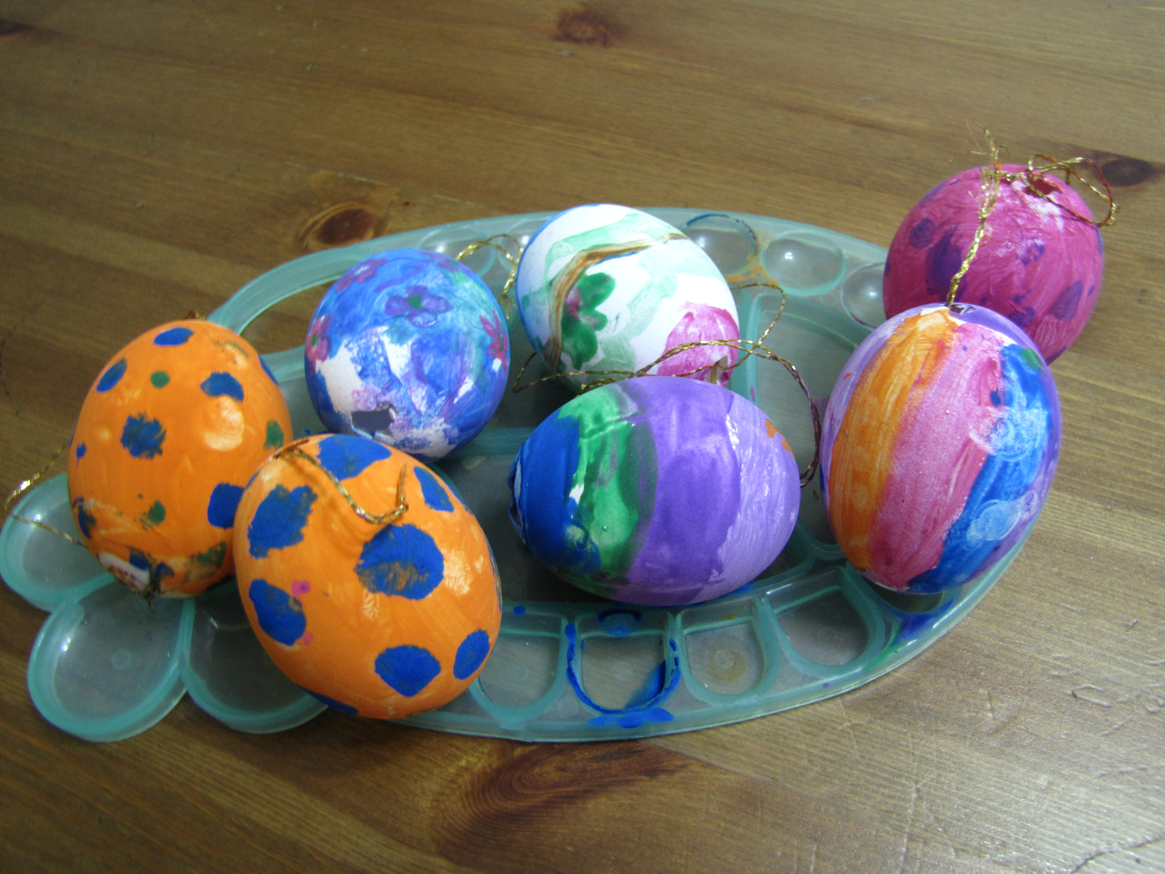 4000x3000 Colored Eggs, Painted Easter! Raisingtcks - Happy Easter Painting