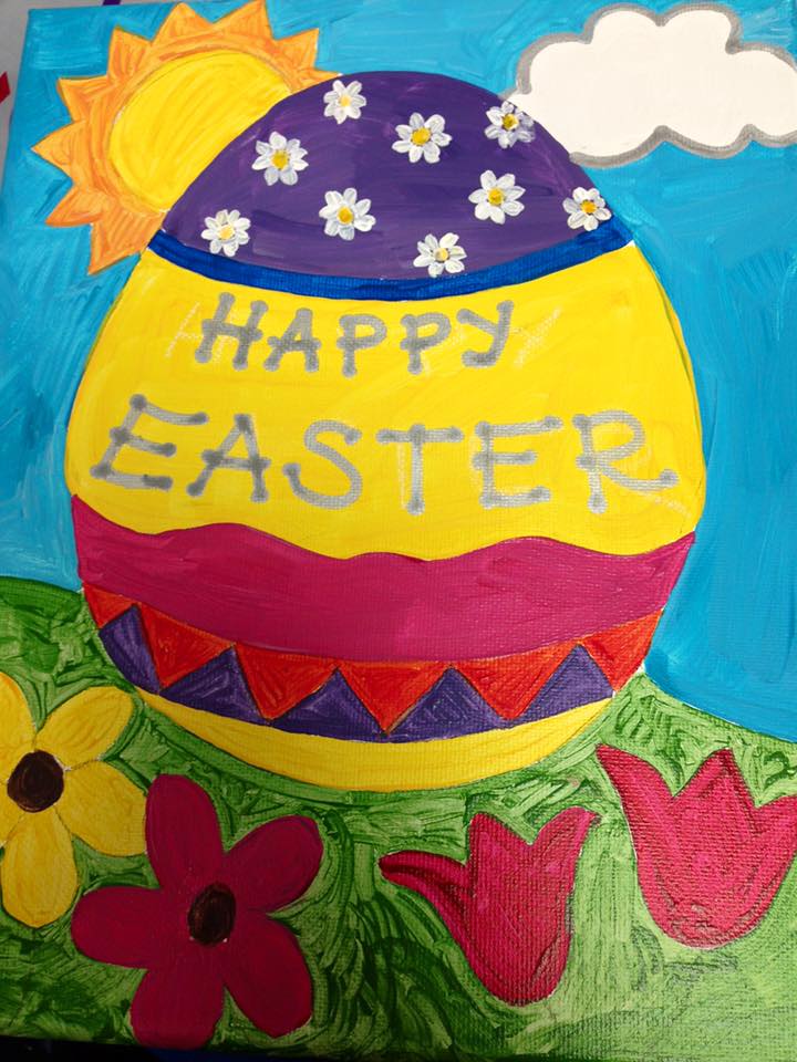 720x960 Roseburg Paint Create And Sip Studio Gallery - Happy Easter Painting