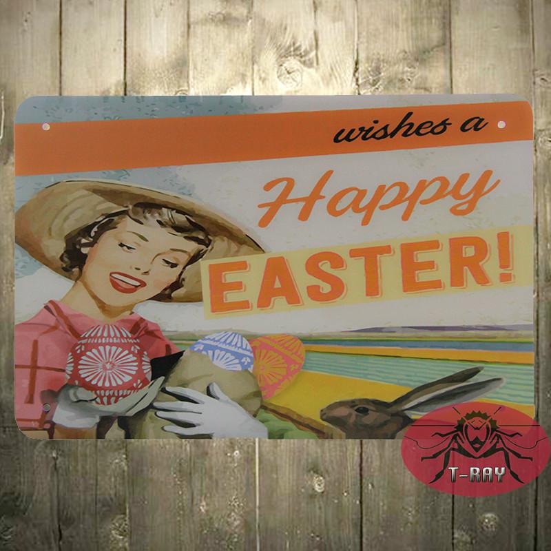 800x800 Wishes A Happy Easter Painting Wall Sticker House Cafe Restaurant - Happy Easter Painting