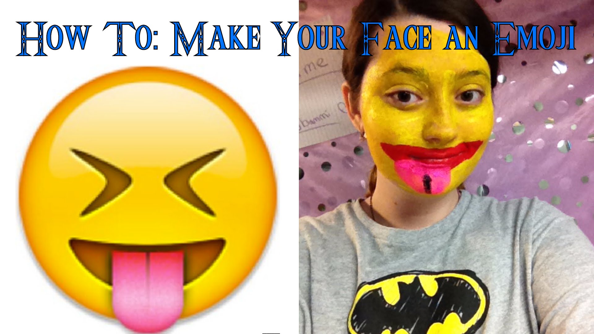 1920x1080 How To Make Your Face An Emoji - Happy Face Painting
