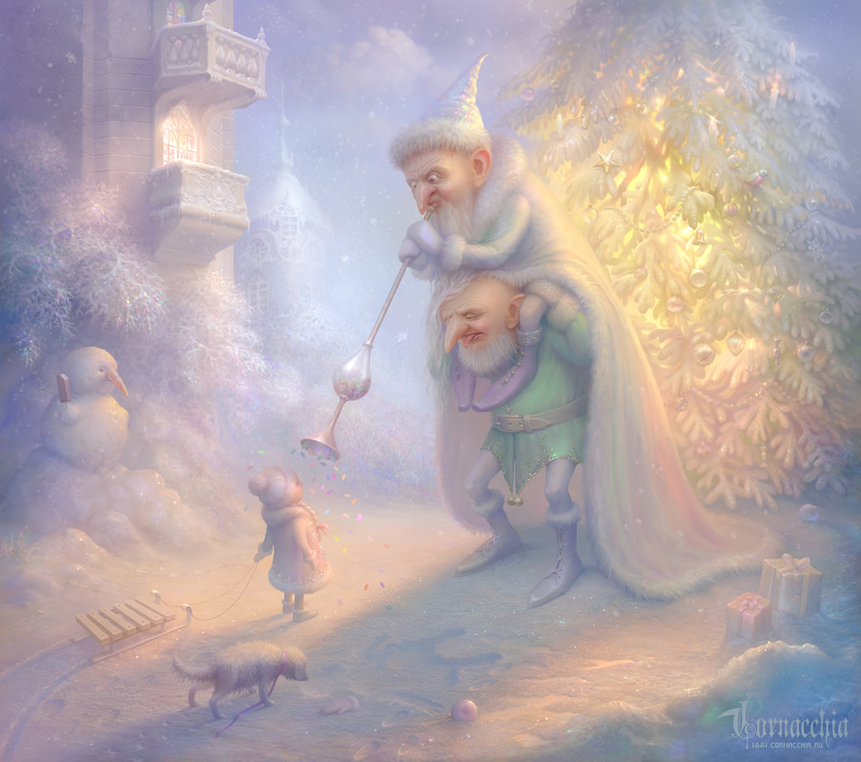 950x841 Happy New Year! By Cornacchia Art - Happy New Year Painting