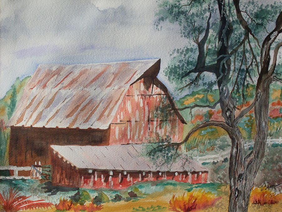 900x675 Happy New Year On The Farm Painting By Warren Thompson - Happy New Year Painting