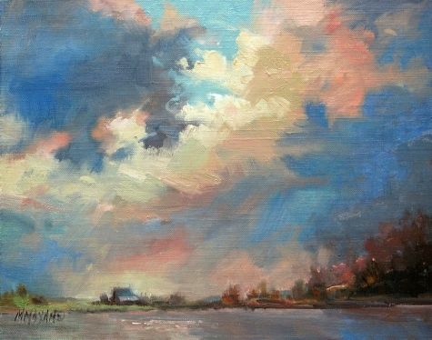 475x374 New Dawn - Happy New Year Painting