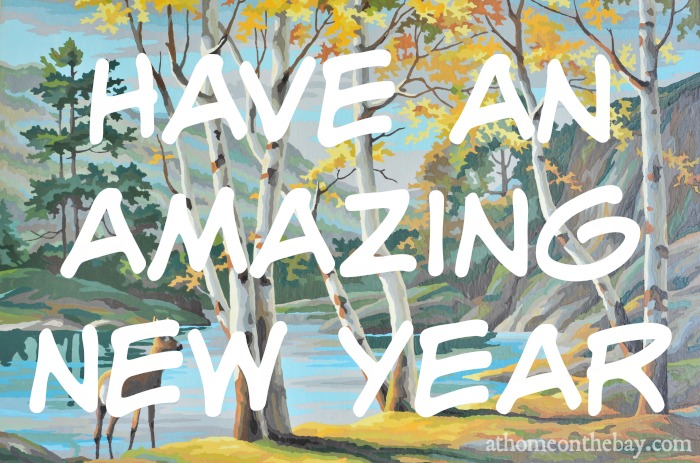 700x463 Reflections - Happy New Year Painting