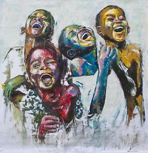 290x300 Shai Yossef Print On Canvas Oil Painting Wall Art Decoration - Happy Painting