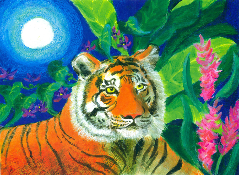 1000x731 Art For Kids Heni's Happy Paintings - Happy Painting