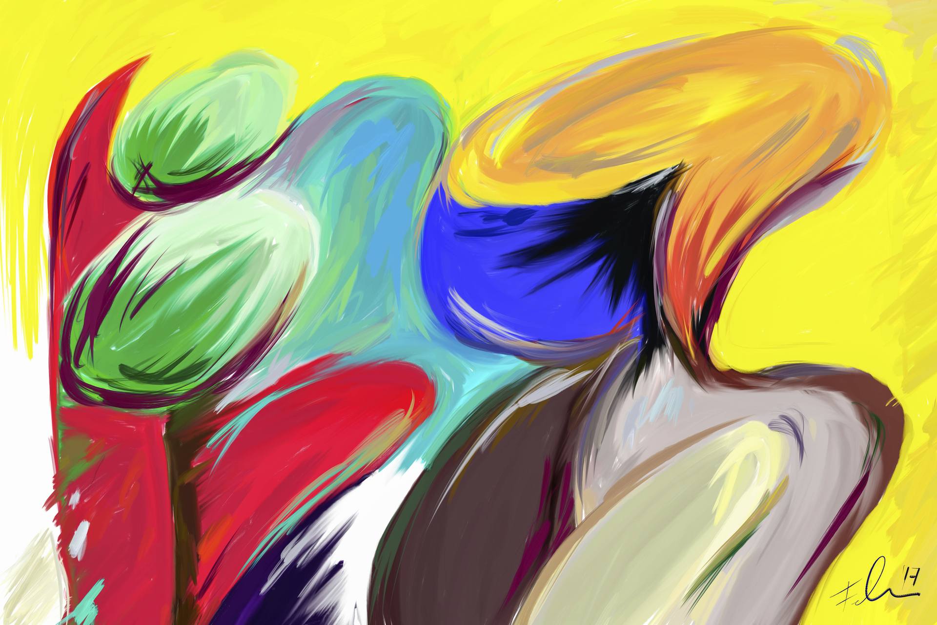 1920x1280 Saatchi Art Harambe Painting By Will Felix - Harambe Painting