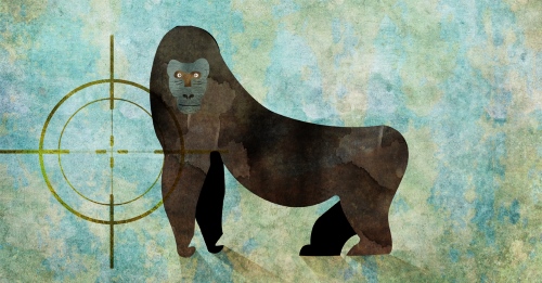 500x261 The Death Of Harambe The Gorilla And What It Means To Be Human - Harambe Painting