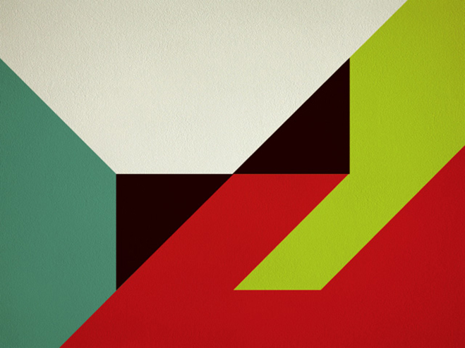 659x494 Hard Edge Painting Geometric Abstraction By Gary Andrew Clark Oen - Hard Edge Painting