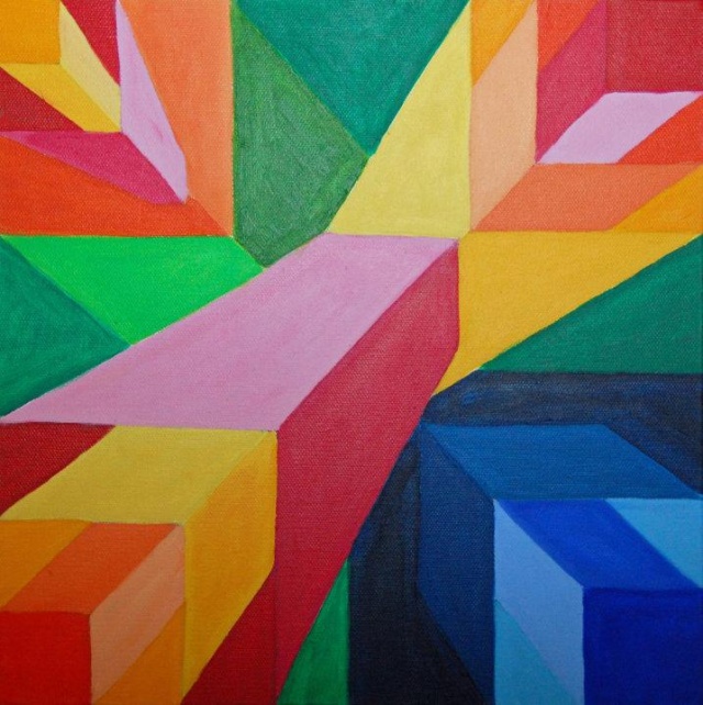 640x642 Hard Edge Painting - Hard Edge Painting