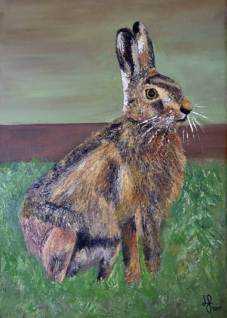 Hare Painting at PaintingValley.com | Explore collection of Hare Painting