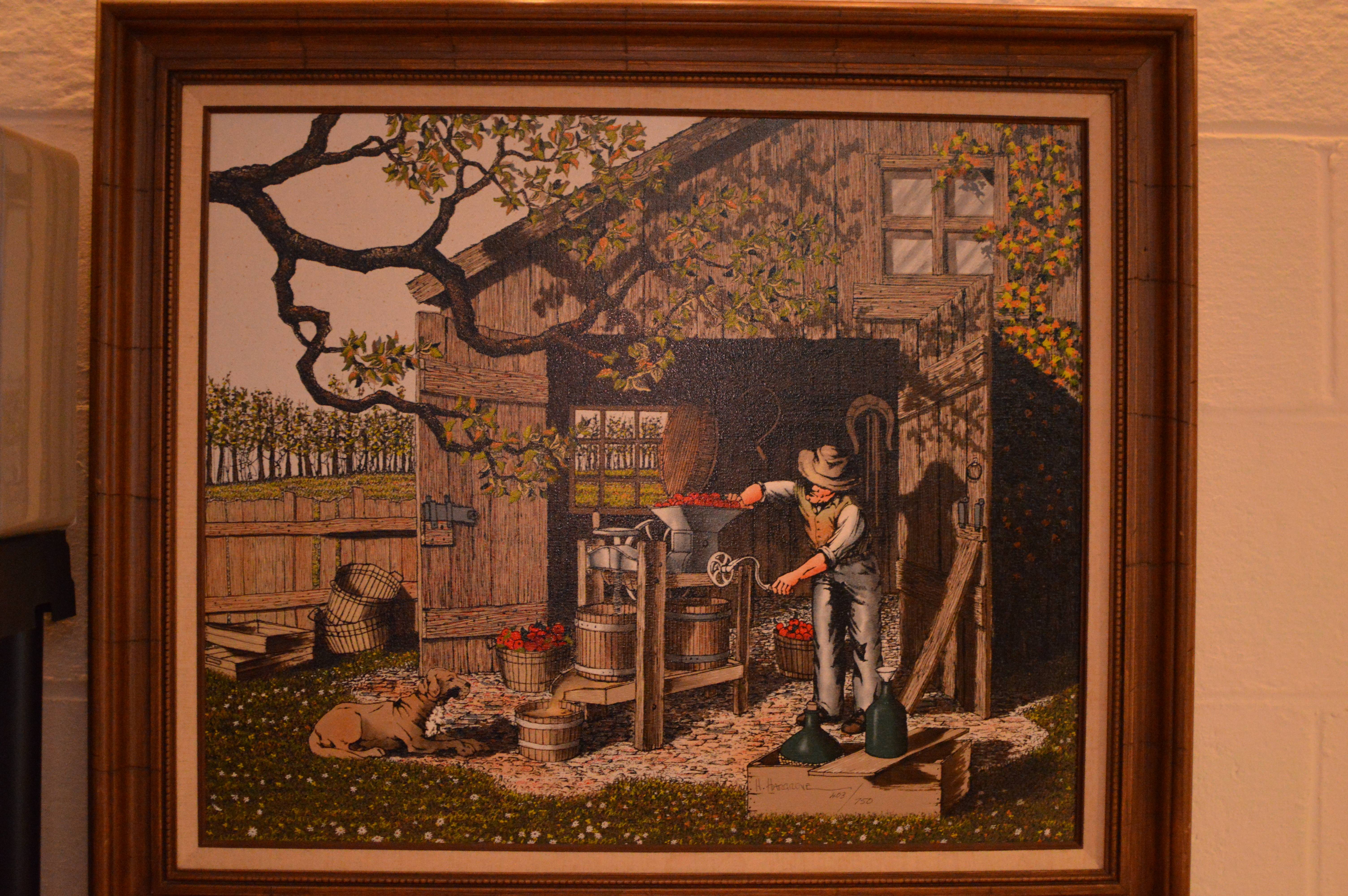 6016x4000 H. Hargrove Paintings Left In Our House. - Hargrove Painting