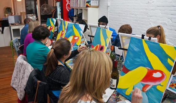 571x333 Painting Workshop Harlem - Harlem Painting