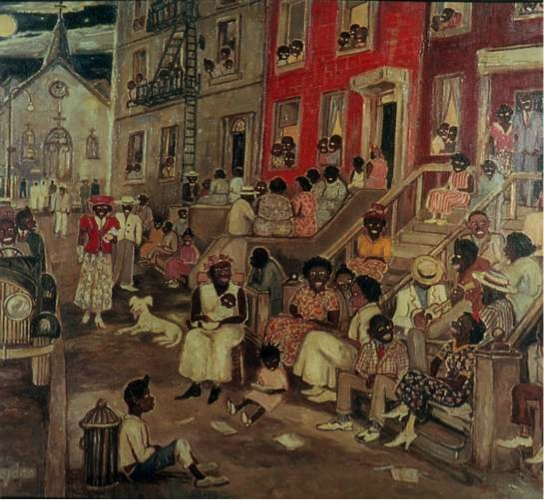 544x500 Art - Harlem Renaissance Painting
