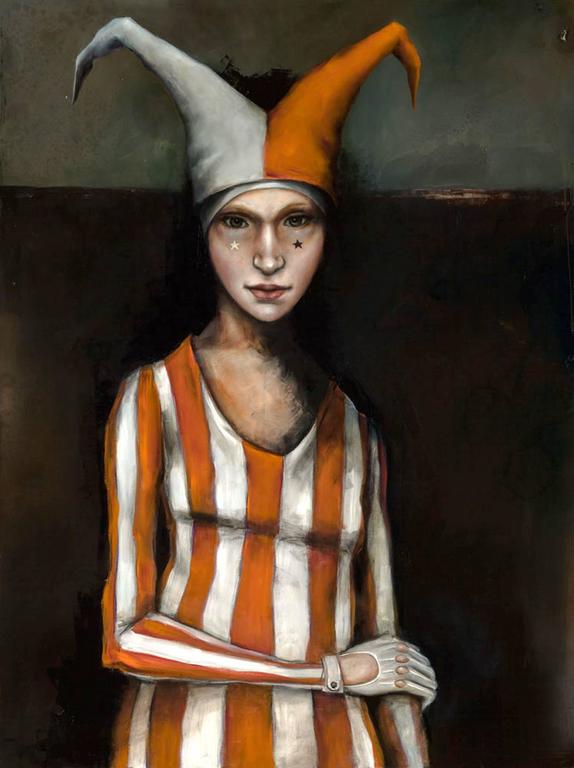 574x768 Michele Mikesell - Harlequin Painting