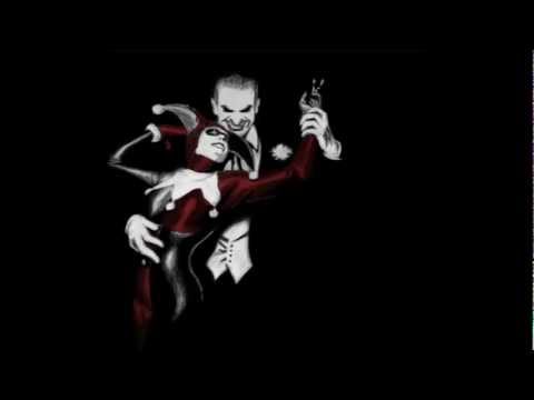 480x360 Harley Quinn And The Joker Speed Painting - Harley And Joker Painting