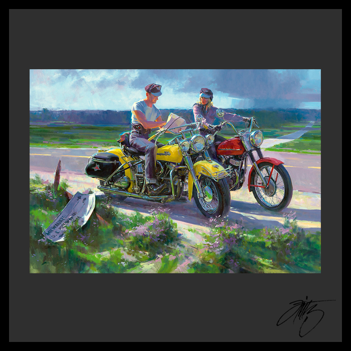 700x700 Harley Davidson Paintings - Harley Davidson Logo Painting