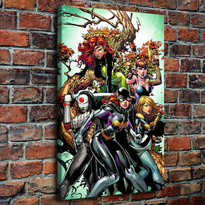 300x300 Harley Quinn Painting Hd Canvas Print 24x36 Home Decor Room Wall - Harley Painting