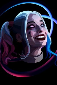 200x300 Suicide Squad 480x854 Resolution Wallpapers Android One - Harley Quinn Abstract Painting