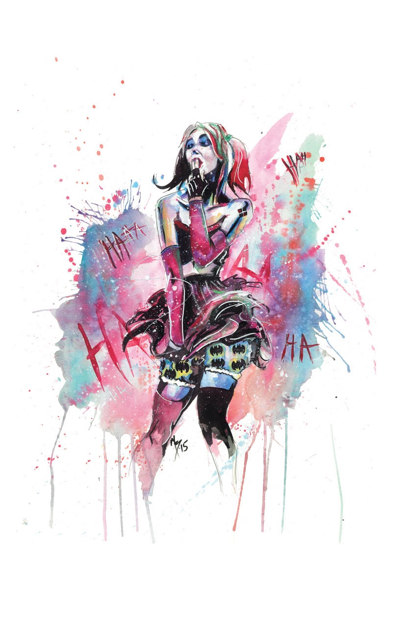 828x1280 Harley Quinn - Harley Quinn Painting