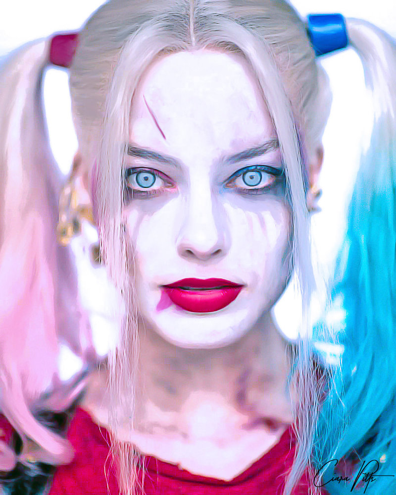800x999 Harley Quinn Digital Painting By Designbyciara - Harley Quinn Painting