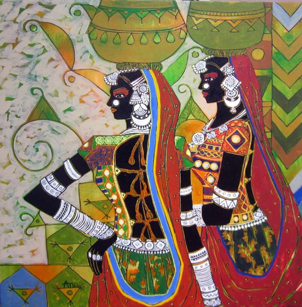 590x600 Serene Harmony - Harmony Painting