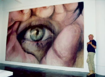 348x254 Ron Clark, Harold Stevenson, Biography - Harold Stevensons Painting The New Adam