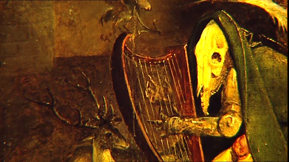960x540 Painting Hieronymus Bosch Sd Stock Video 898 927 664 - Harp Painting