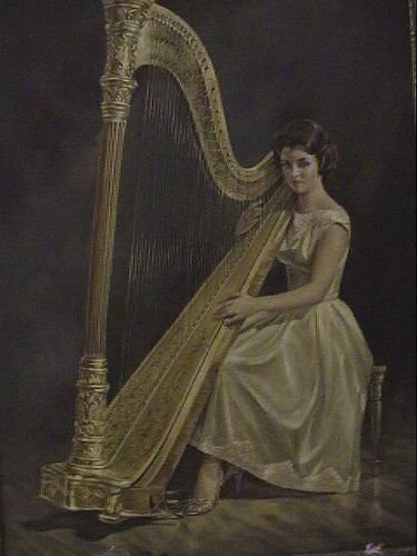 375x500 Sydney - Harp Painting