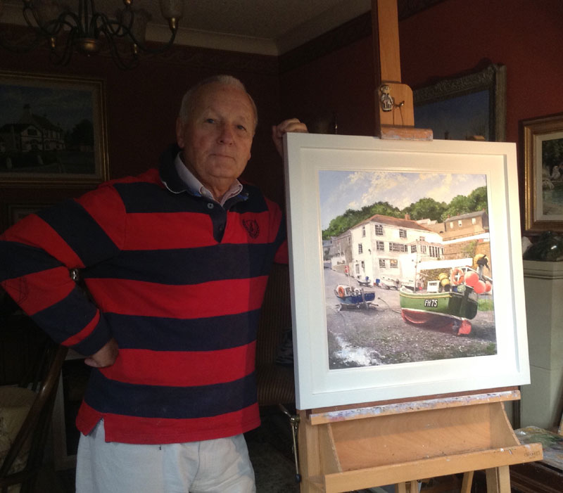 800x701 Landscape Painting Artist Dennis Harper Paintings - Harper Painting