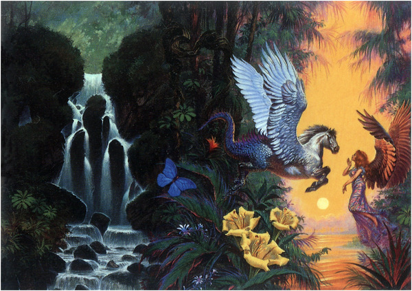 600x423 Harpy Xanth Fandom Powered By Wikia - Harpy Painting