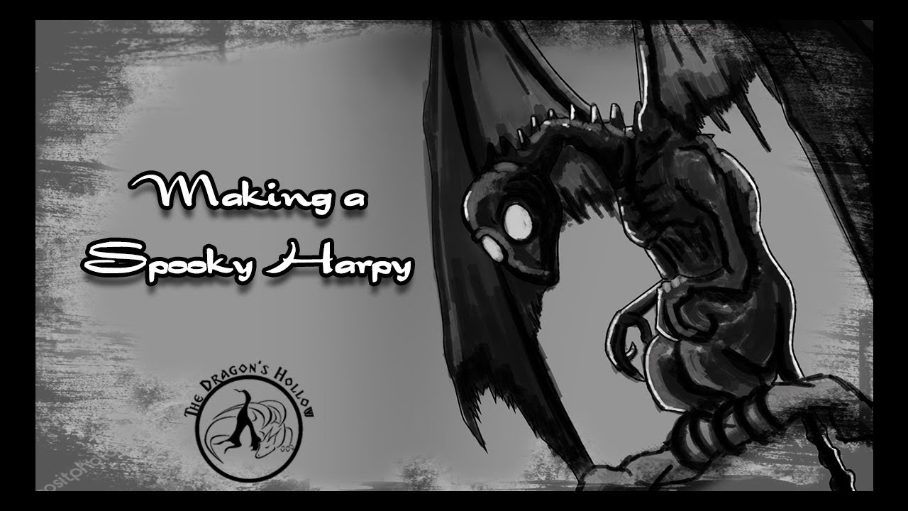 1280x720 The Harpy - Harpy Painting