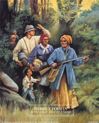 322x400 Harriet Tubman A Passage To Freedom - Harriet Tubman Painting