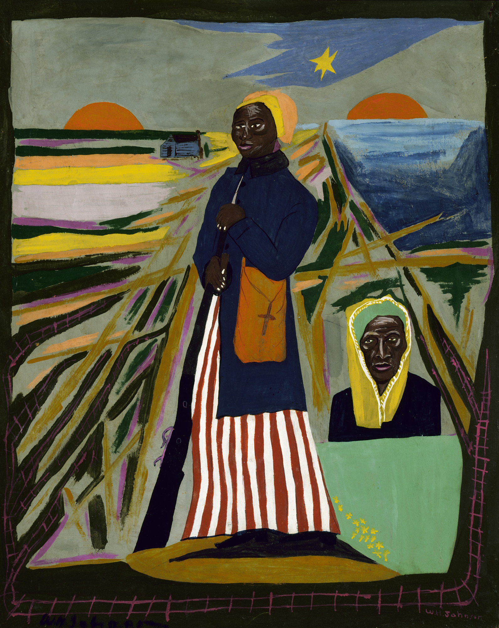 1590x2000 Harriet Tubman Smithsonian American Art Museum - Harriet Tubman Painting