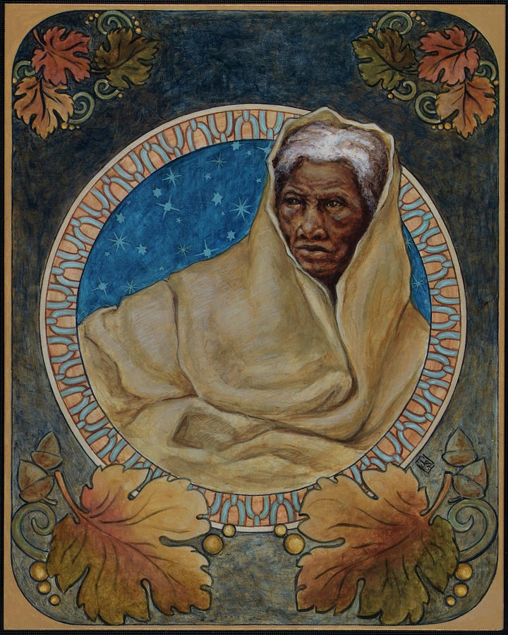 720x900 Harriet Tubman Painting By Jennifer Soriano - Harriet Tubman Painting