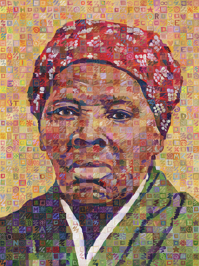 674x900 Harriet Tubman Painting By Randal Huiskens - Harriet Tubman Painting