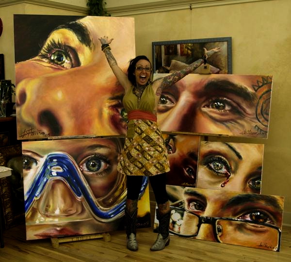 600x540 Reflections Of The Soul, Oil Paintings By Jo Harrison, Based - Harrison Painting