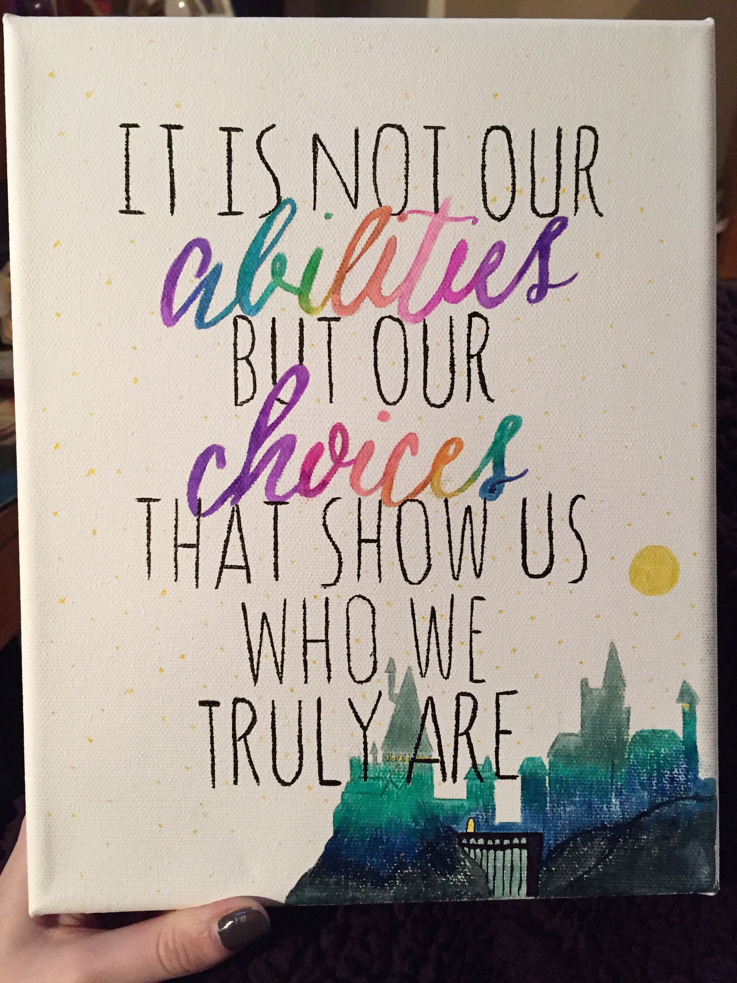 2448x3264 Harry Potter Themed Canvas Painting Crafting Harry - Harry Potter Canvas Painting