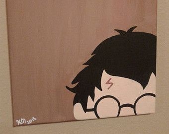 340x270 Harry Potter Etsy Drawing Ideas Desene - Harry Potter Canvas Painting