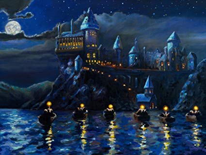 Harry Potter Hogwarts Painting At Paintingvalley.com 