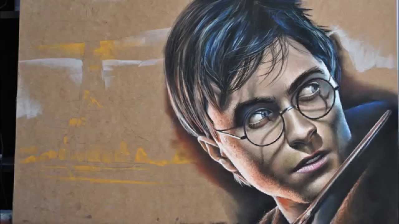 1280x720 Hyperrealistic Speed Painting Of Harry Potter - Harry Potter Oil Painting