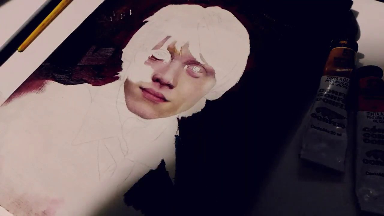 1280x720 Painting Real Time - Harry Potter Oil Painting