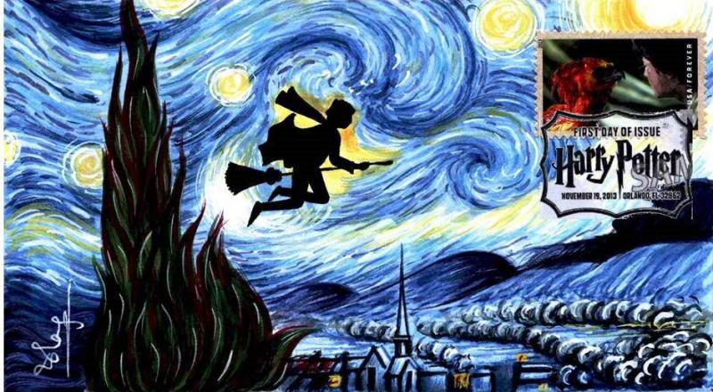 800x440 Postage Stamp Chat Board Amp Stamp Bulletin Board Forum View Topic - Harry Potter Starry Night Painting