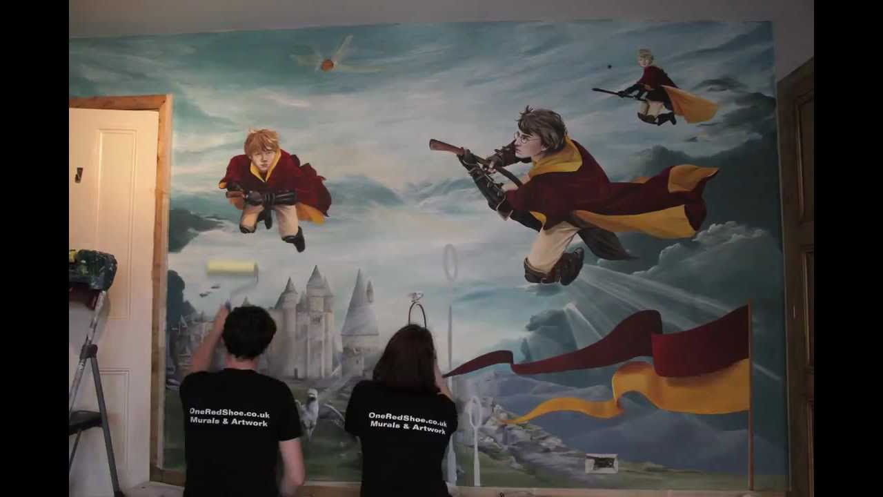 Harry Potter Wall Painting at Explore collection